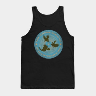 Today is National Wildlife Day Badge Tank Top